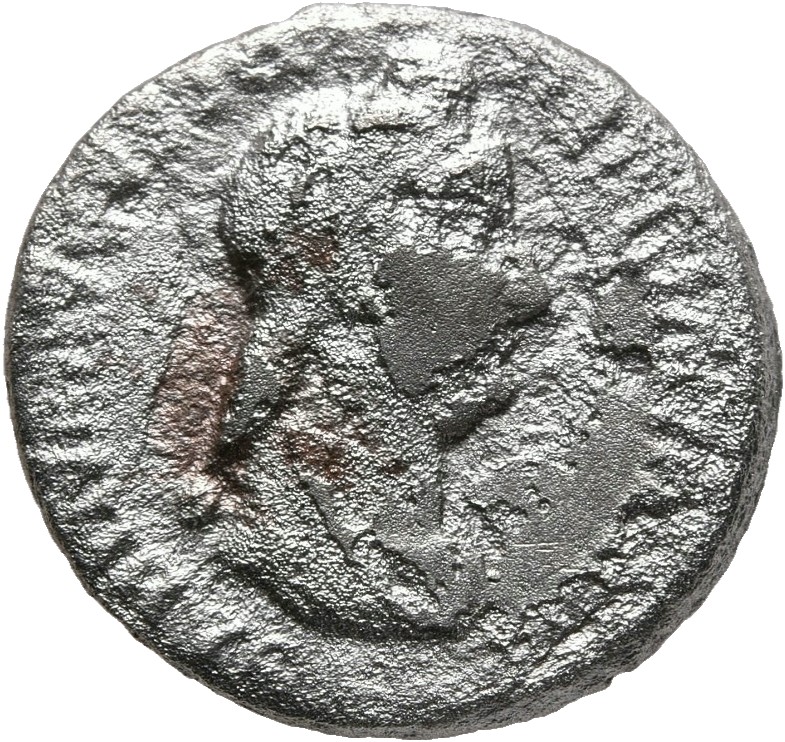 RIC II, Part 3 (second edition) Hadrian 2504 Hadrian obverse, Bust of Sabina, diademed, wearing stephane with hair in queu...