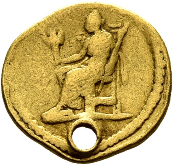 RIC II, Part 3 (second edition) Hadrian 2543 Hadrian reverse, Vesta seated left, holding palladium and sceptre