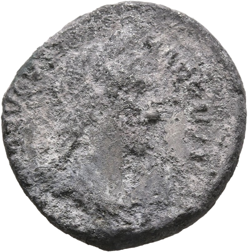 RIC II, Part 3 (second edition) Hadrian 2545 Hadrian obverse, Bust of Sabina, diademed, wearing stephane with hair in queu...