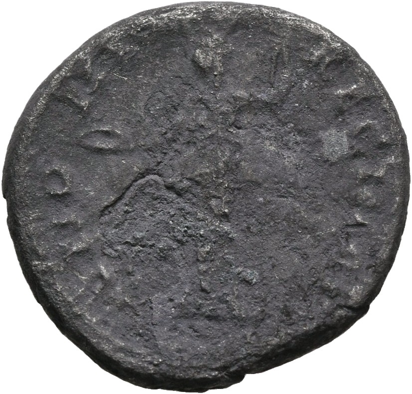 Hadrian reverse — Juno standing left, holding patera and sceptre