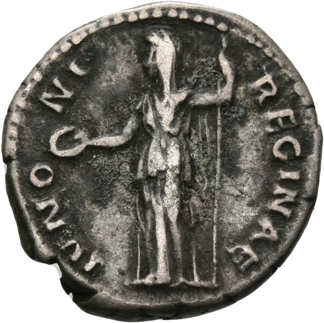 RIC II, Part 3 (second edition) Hadrian 2552 Hadrian reverse, Vesta seated left, holding palladium and sceptre
