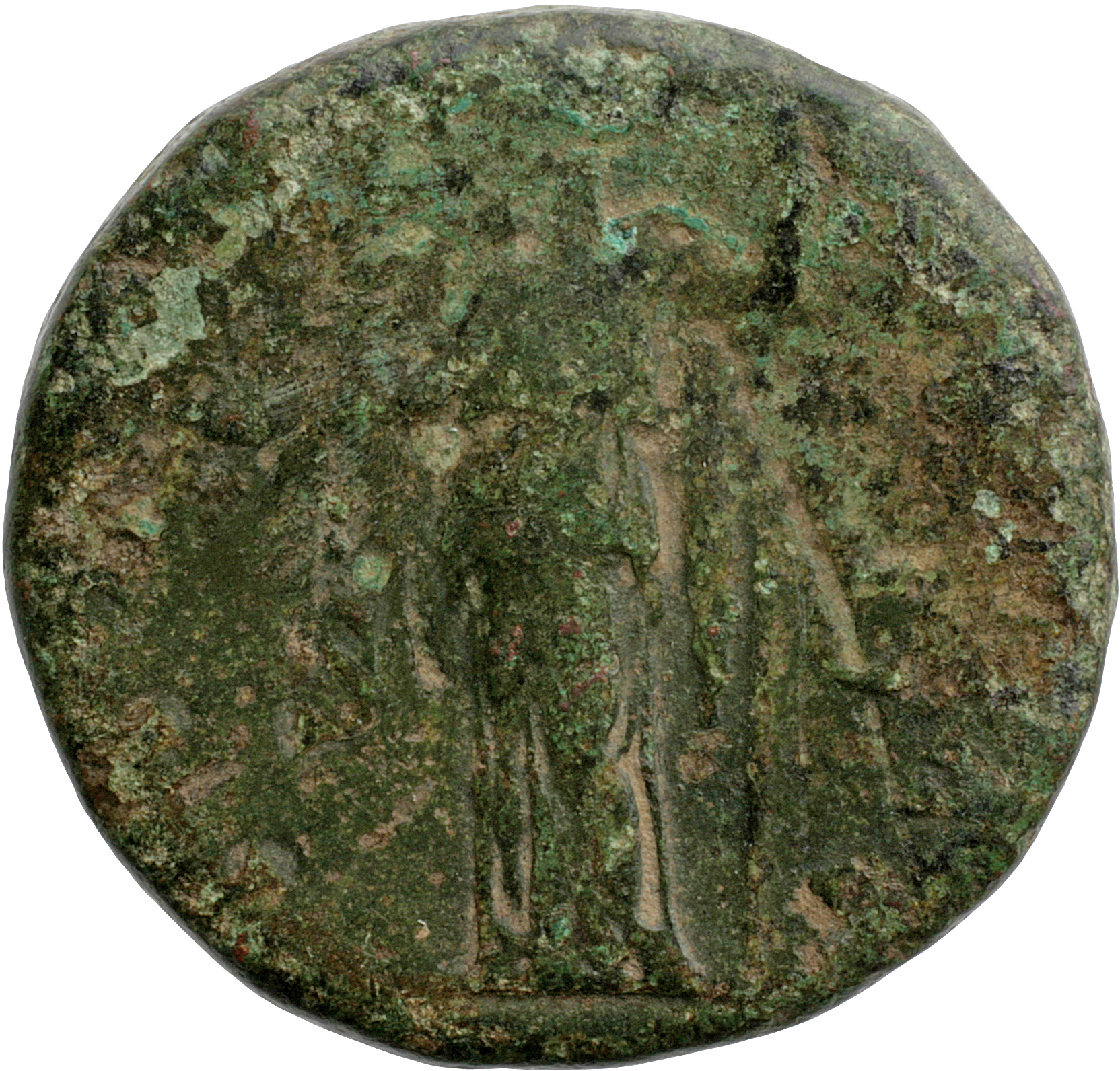 RIC II, Part 3 (second edition) Hadrian 2554 Hadrian reverse, Juno standing left, holding patera and sceptre