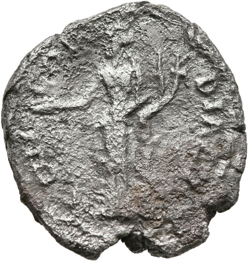 RIC II, Part 3 (second edition) Hadrian 2571 Hadrian reverse, Concordia standing left, resting on column, holding patera a...