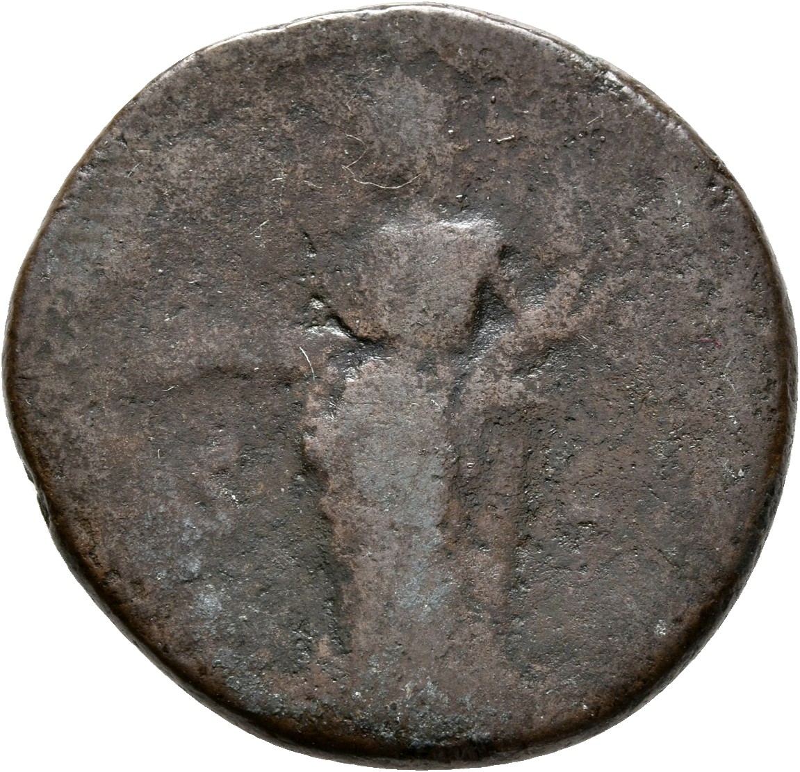 RIC II, Part 3 (second edition) Hadrian 2588 Hadrian reverse, Concordia standing left, resting on column, holding patera a...