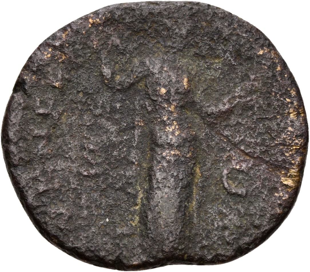 RIC II, Part 3 (second edition) Hadrian 2600 Hadrian reverse, Venus standing right, arranging drapery and holding apple
