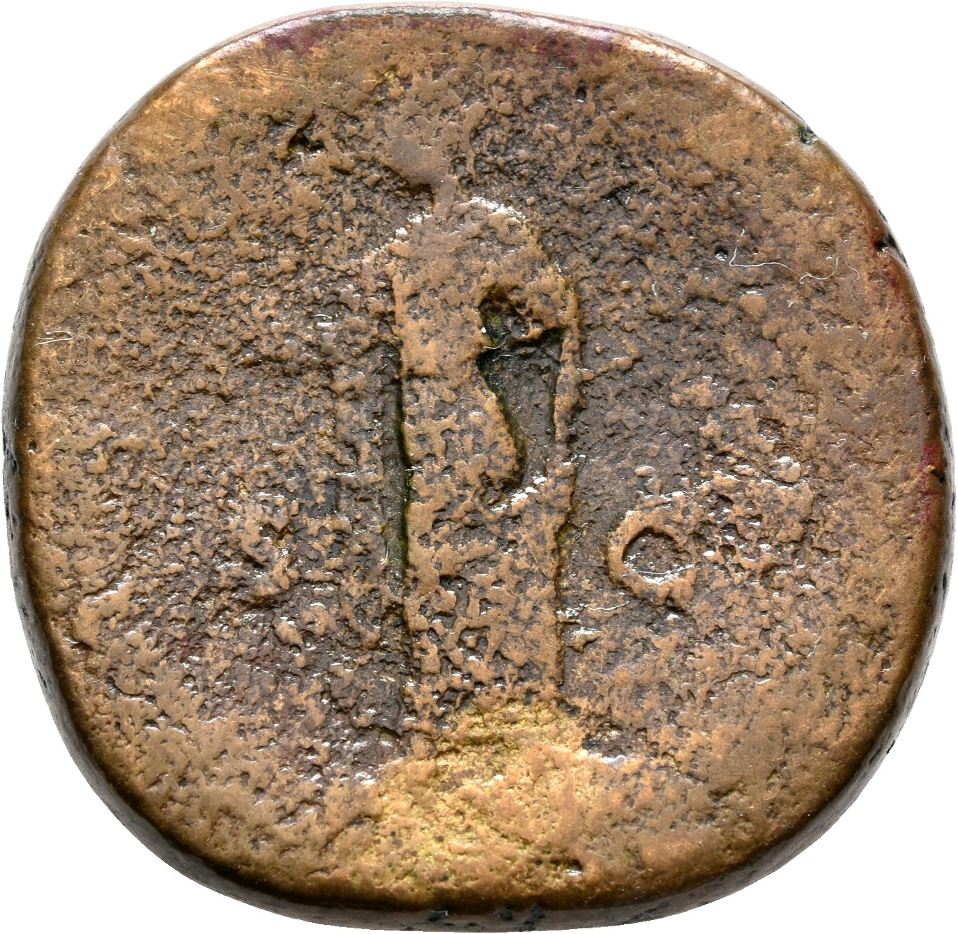 RIC II, Part 3 (second edition) Hadrian 2697 Hadrian reverse, Spes advancing left, holding flower and robe