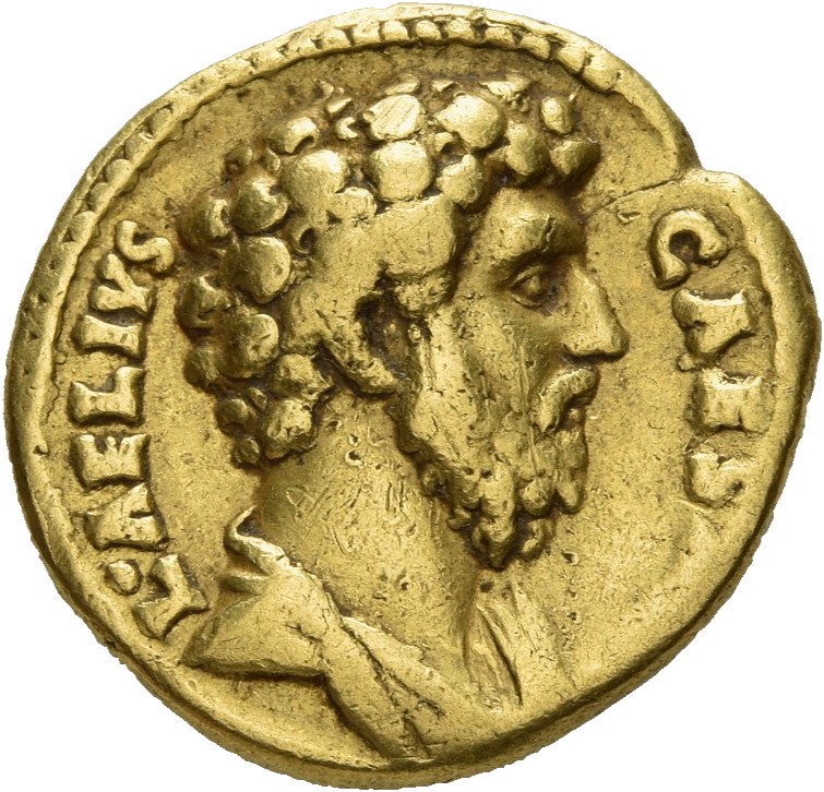 RIC II, Part 3 (second edition) Hadrian 2713 Hadrian obverse, Bust of Lucius Aelius Caesar, draped, right, viewed from rea...