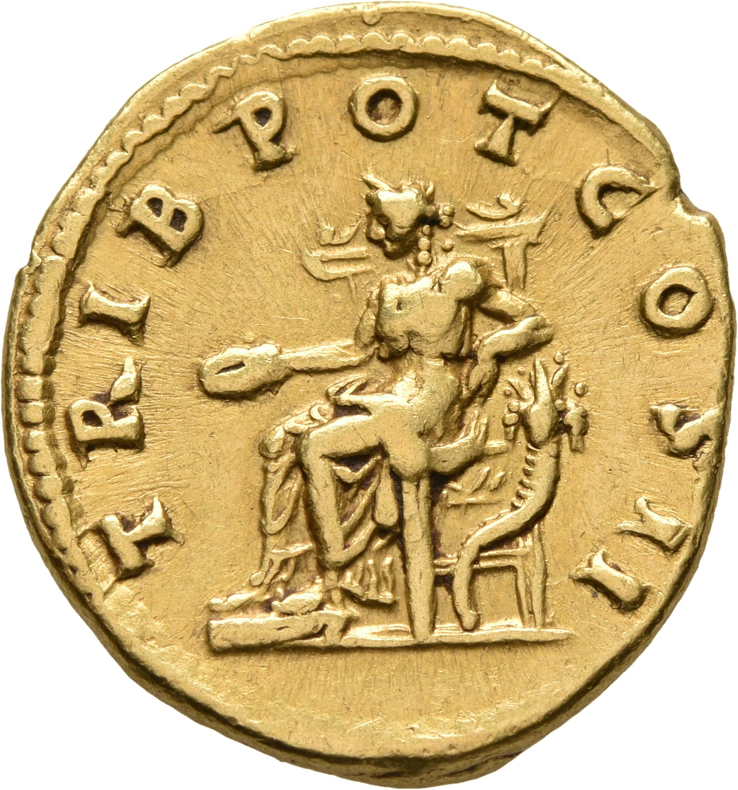 RIC II, Part 3 (second edition) Hadrian 2715 Hadrian reverse, Concordia seated left, holding patera and resting on cornucopia