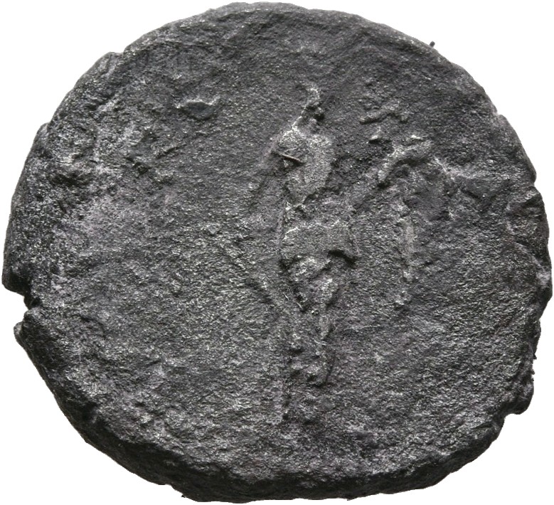 RIC II, Part 3 (second edition) Hadrian 2728 Hadrian reverse, Diana standing right, holding arrow and bow