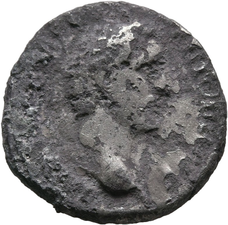 RIC II, Part 3 (second edition) Hadrian 2730 Hadrian obverse, Head of Antoninus Pius, right