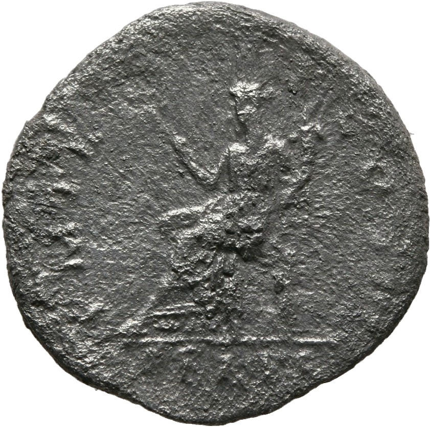 RIC II, Part 3 (second edition) Hadrian 299 Hadrian reverse, Felicitas seated left, holding caduceus and cornucopia