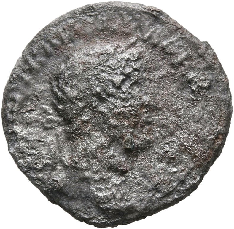 RIC II, Part 3 (second edition) Hadrian 299 Hadrian obverse, Head of Hadrian, laureate, right