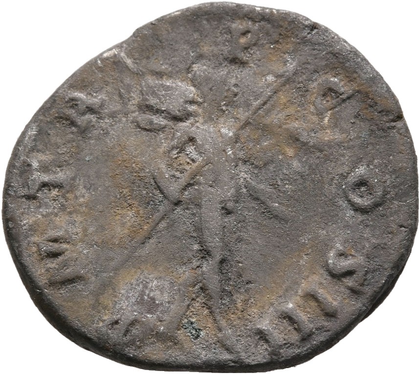 RIC II, Part 3 (second edition) Hadrian 321 Hadrian reverse, Mars advancing right, holding spear and trophy
