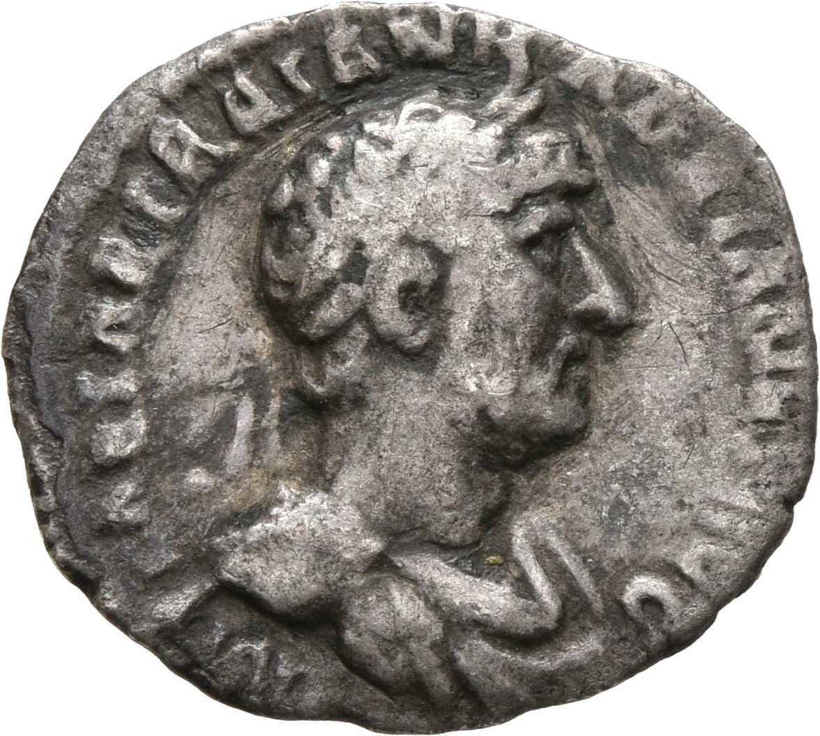 RIC II, Part 3 (second edition) Hadrian 334 Hadrian obverse, Bust of Hadrian, laureate, draped and cuirassed, right, viewe...