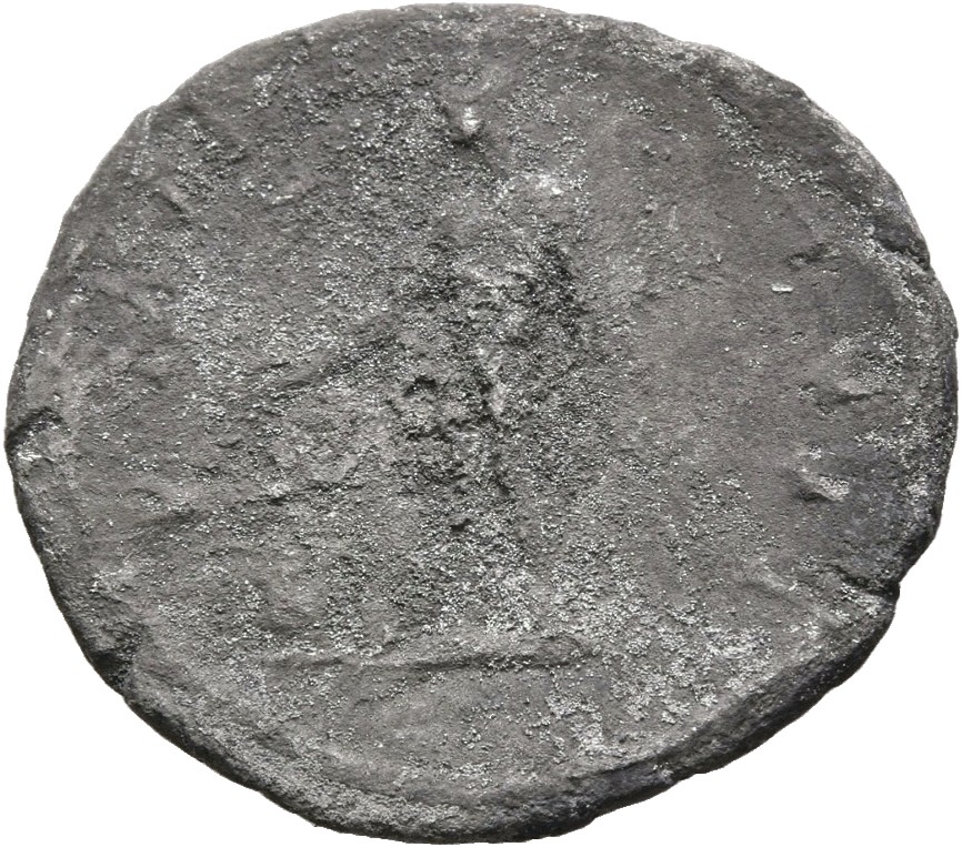 RIC II, Part 3 (second edition) Hadrian 356 Hadrian reverse, Bonus Eventus standing left, holding patera over lighted alta...