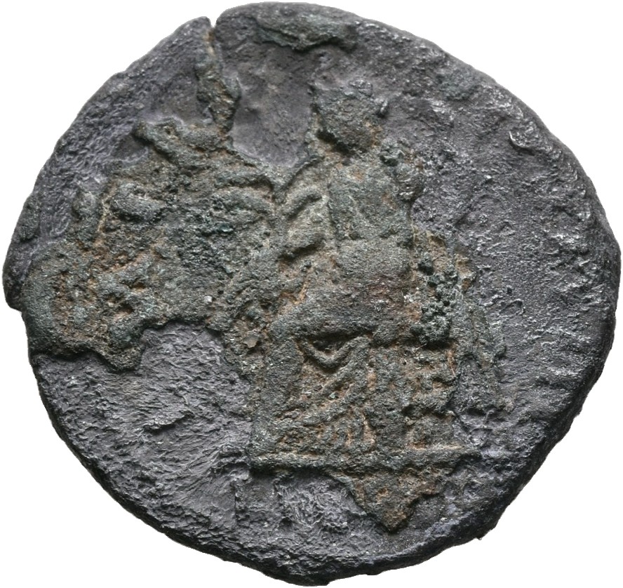 RIC II, Part 3 (second edition) Hadrian 363 Hadrian reverse, Libertas seated left, holding branch and sceptre