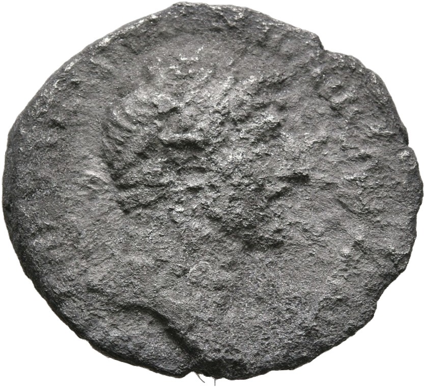 RIC II, Part 3 (second edition) Hadrian 396 Hadrian obverse, Head of Hadrian, laureate, right