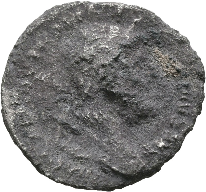 RIC II, Part 3 (second edition) Hadrian 398 Hadrian obverse, Bust of Hadrian, laureate, cuirassed, right, viewed from front