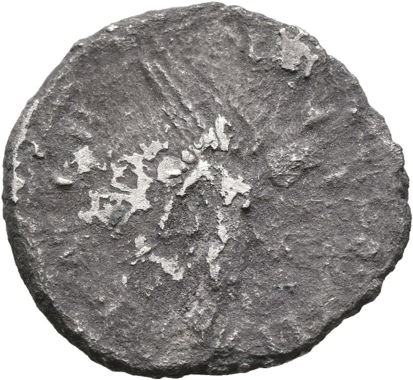 RIC II, Part 3 (second edition) Hadrian 398 Hadrian reverse, Victory flying right, holding trophy in both hands