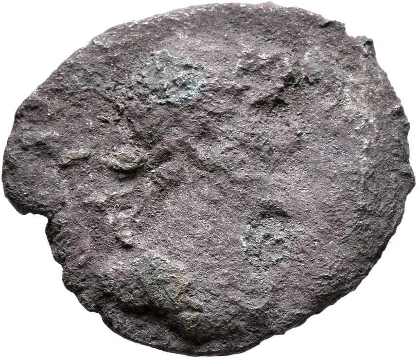 RIC II, Part 3 (second edition) Hadrian 400 Hadrian obverse, Bust of Hadrian, laureate, draped, right, viewed from front