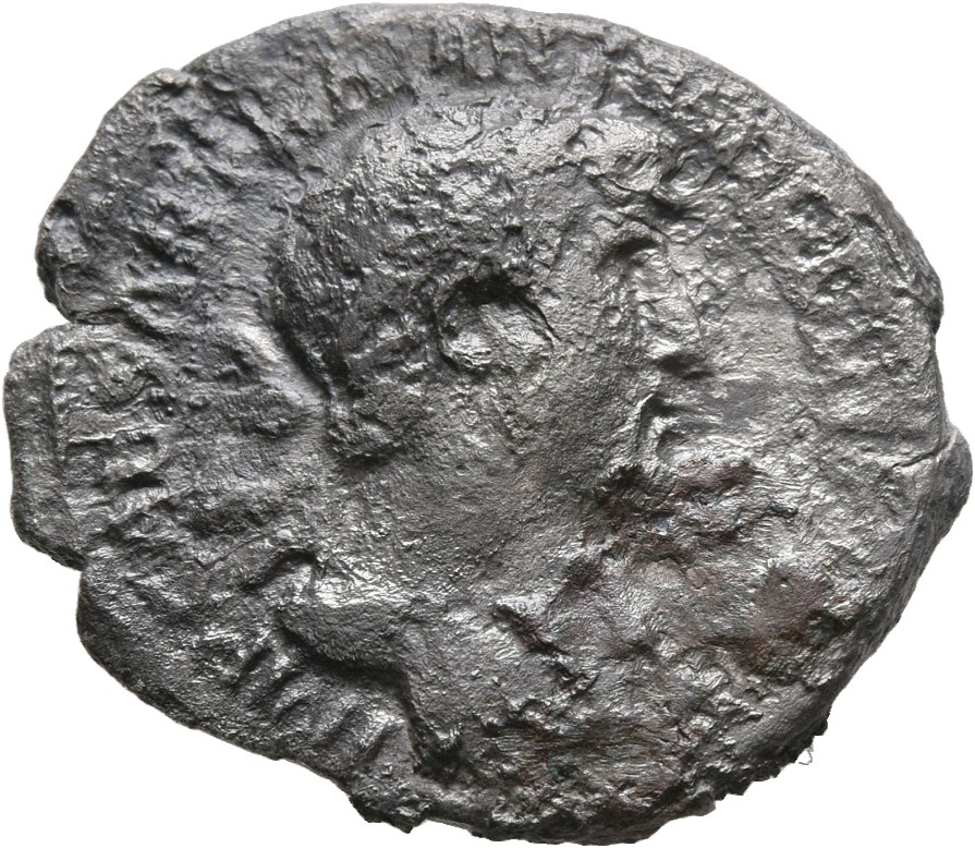 RIC II, Part 3 (second edition) Hadrian 401 Hadrian obverse, Bust of Hadrian, laureate, draped and cuirassed, right, viewe...