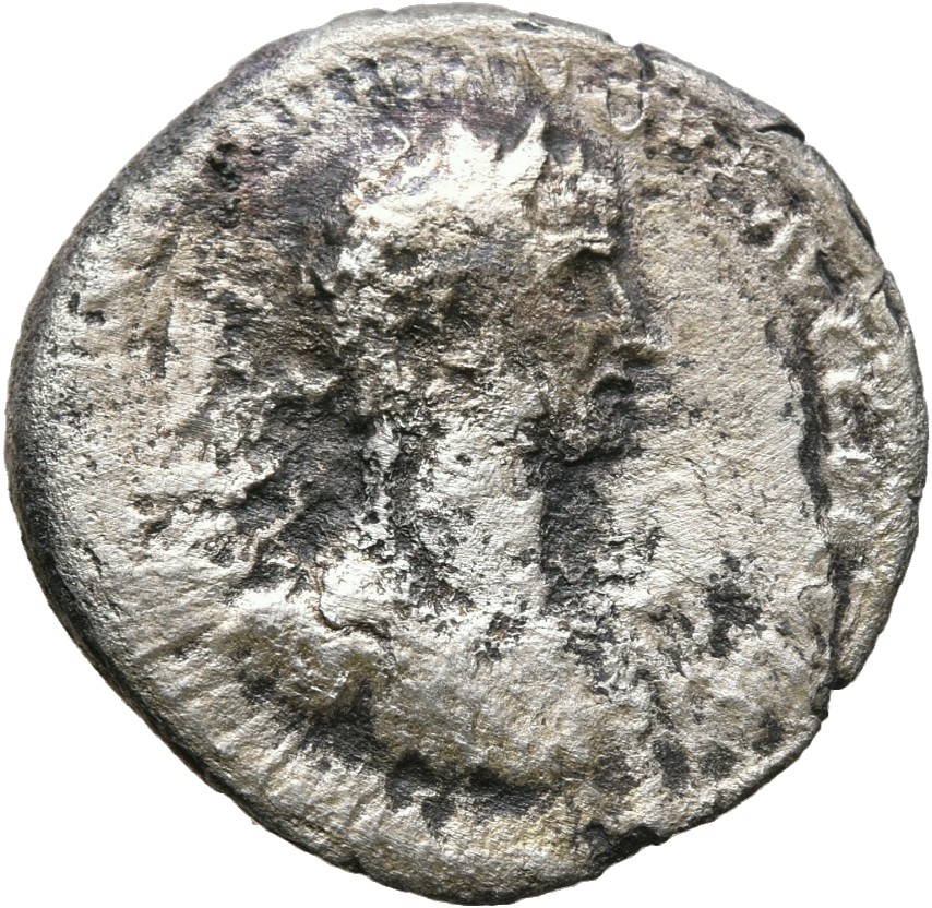 RIC II, Part 3 (second edition) Hadrian 5 Hadrian obverse, Bust of Hadrian, laureate, cuirassed, right, viewed from front