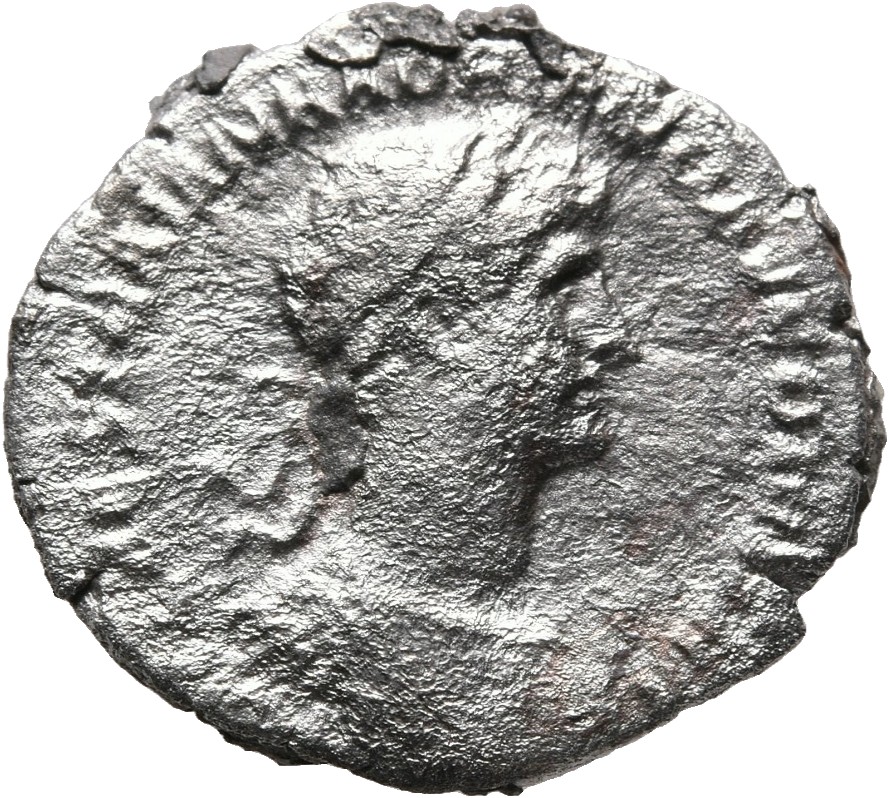 RIC II, Part 3 (second edition) Hadrian 54 Hadrian obverse, Bust of Hadrian, laureate, cuirassed, right, viewed from front