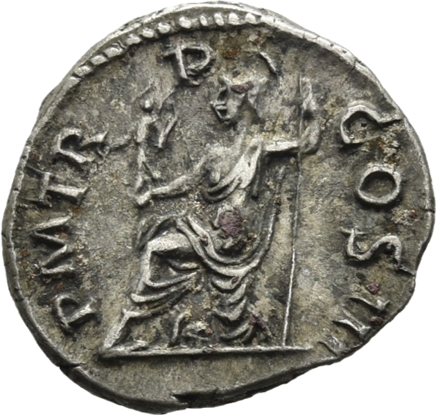 RIC II, Part 3 (second edition) Hadrian 541 Hadrian reverse, Roma seated left, usually on pile of arms, holding Victory an...