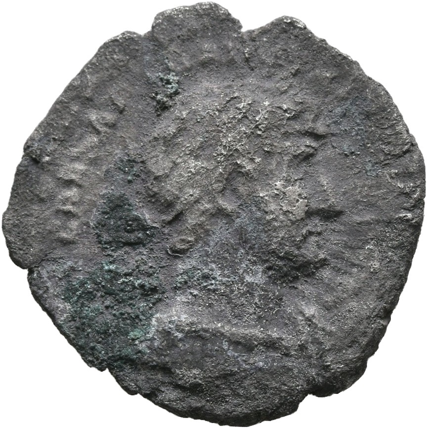 RIC II, Part 3 (second edition) Hadrian 544 Hadrian obverse, Bust of Hadrian, laureate, draped, right, viewed from front