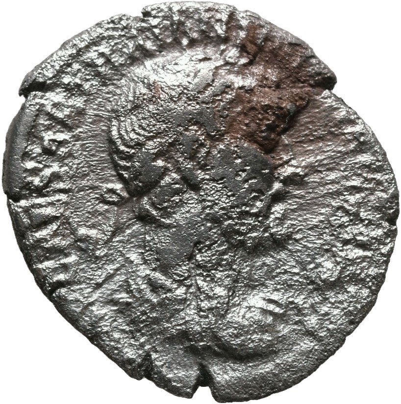 RIC II, Part 3 (second edition) Hadrian 547 Hadrian obverse, Bust of Hadrian, laureate, draped and cuirassed, right, viewe...