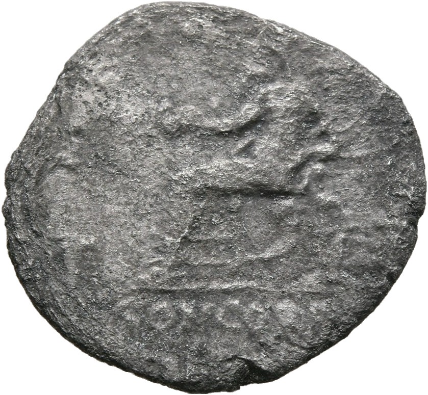 RIC II, Part 3 (second edition) Hadrian 552 Hadrian reverse, Concordia seated left, holding patera and resting on statue o...