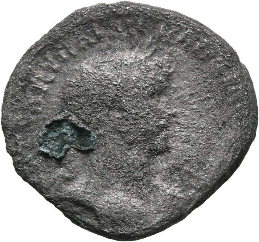 RIC II, Part 3 (second edition) Hadrian 552 Hadrian obverse, Bust of Hadrian, laureate, draped, right, viewed from front