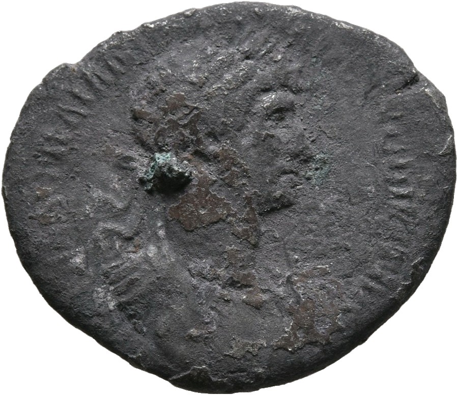 RIC II, Part 3 (second edition) Hadrian 65 Hadrian obverse, Bust of Hadrian, laureate, cuirassed, right, viewed from front