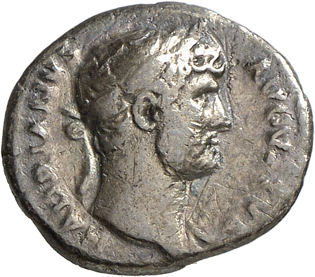 RIC II, Part 3 (second edition) Hadrian 724 Hadrian obverse, Head of Hadrian, laureate, right