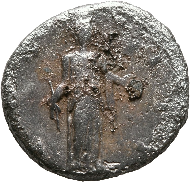 RIC II, Part 3 (second edition) Hadrian 729 Hadrian reverse, Diana standing facing, head right, holding bow and arrow