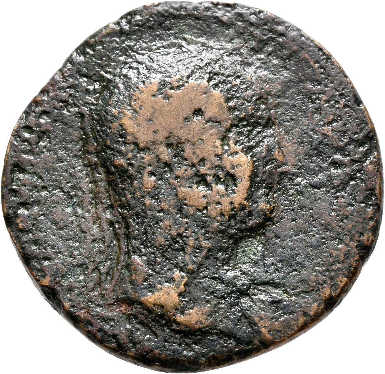 RIC II, Part 3 (second edition) Hadrian 746 Hadrian obverse, Head of Hadrian, radiate, right