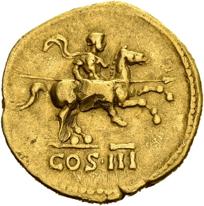 RIC II, Part 3 (second edition) Hadrian 776 Hadrian reverse, Hadrian riding left, pointing spear forward