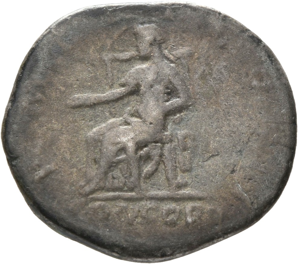 RIC II, Part 3 (second edition) Hadrian 79 Hadrian reverse, Concordia seated left on throne, holding patera and resting on...