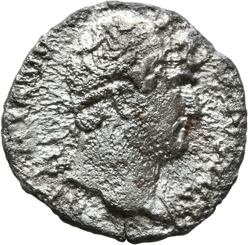 RIC II, Part 3 (second edition) Hadrian 790 Hadrian obverse, Head of Hadrian, laureate, right
