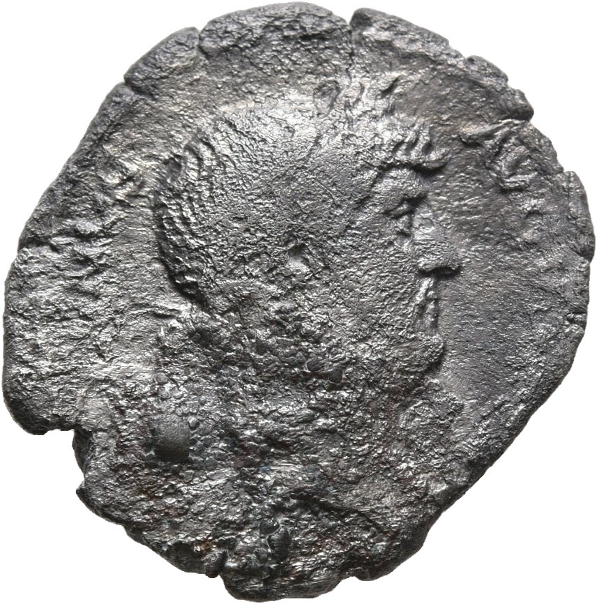 RIC II, Part 3 (second edition) Hadrian 793 Hadrian obverse, Head of Hadrian, laureate, right