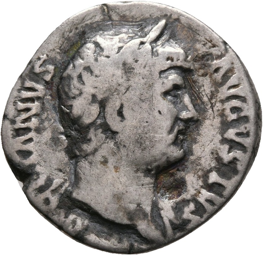 RIC II, Part 3 (second edition) Hadrian 794 Hadrian obverse, Head of Hadrian, laureate, right