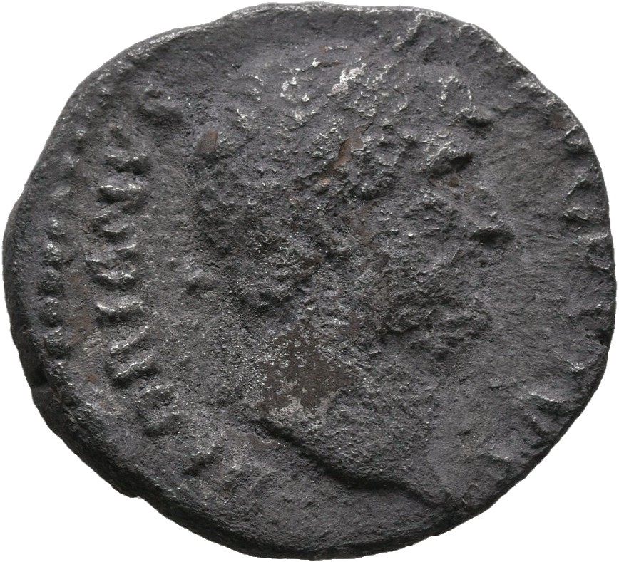RIC II, Part 3 (second edition) Hadrian 798 Hadrian obverse, Head of Hadrian, laureate, right
