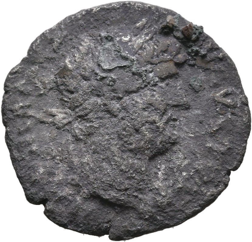 RIC II, Part 3 (second edition) Hadrian 799 Hadrian obverse, Head of Hadrian, laureate, right