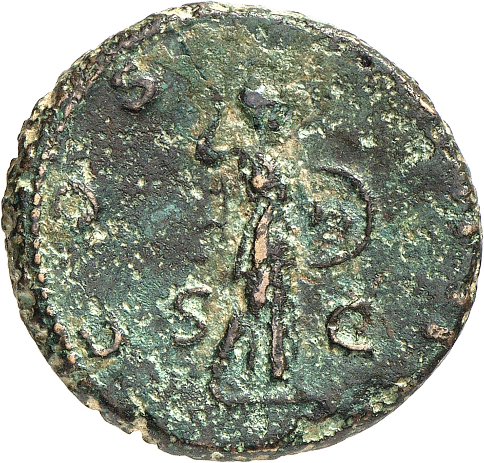 RIC II, Part 3 (second edition) Hadrian 815 Hadrian reverse, Minerva advancing right, holding spear and shield