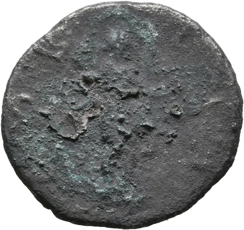 RIC II, Part 3 (second edition) Hadrian 847 Hadrian reverse, Pudicitia, veiled, standing right, holding veil and other arm...