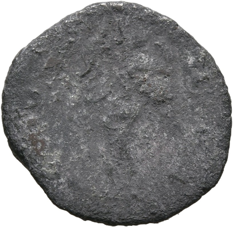 RIC II, Part 3 (second edition) Hadrian 850 Hadrian reverse, Victory, naked to waist, standing facing, head right, holding...