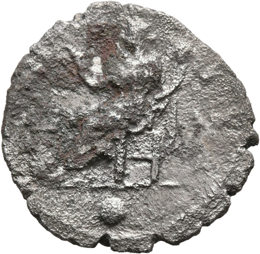 RIC II, Part 3 (second edition) Hadrian 855 Hadrian reverse, Annona (Abundantia) seated left, holding reaping hook and cor...