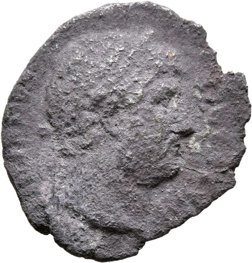 RIC II, Part 3 (second edition) Hadrian 856 Hadrian obverse, Head of Hadrian, laureate, right