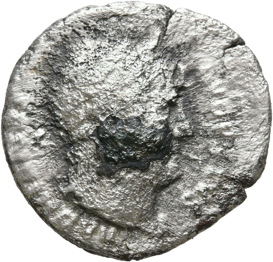 RIC II, Part 3 (second edition) Hadrian 856 Hadrian obverse, Head of Hadrian, laureate, right