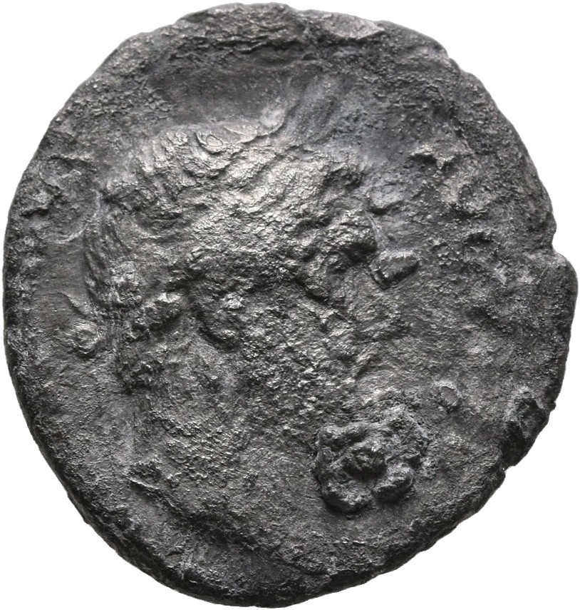 RIC II, Part 3 (second edition) Hadrian 864 Hadrian obverse, Head of Hadrian, laureate, right